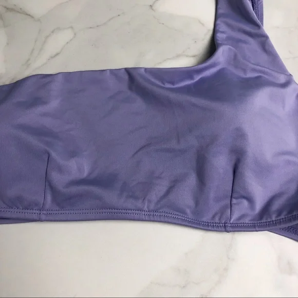 Andie Wynwood Bikini Top Purple Lavender Size L NWT - Picture 8 of 10